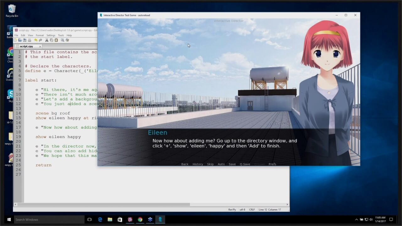 renpy user interface