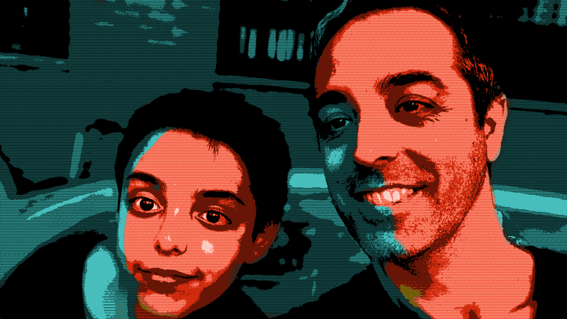 The Team when the design started. Alex was still 12 at that time.