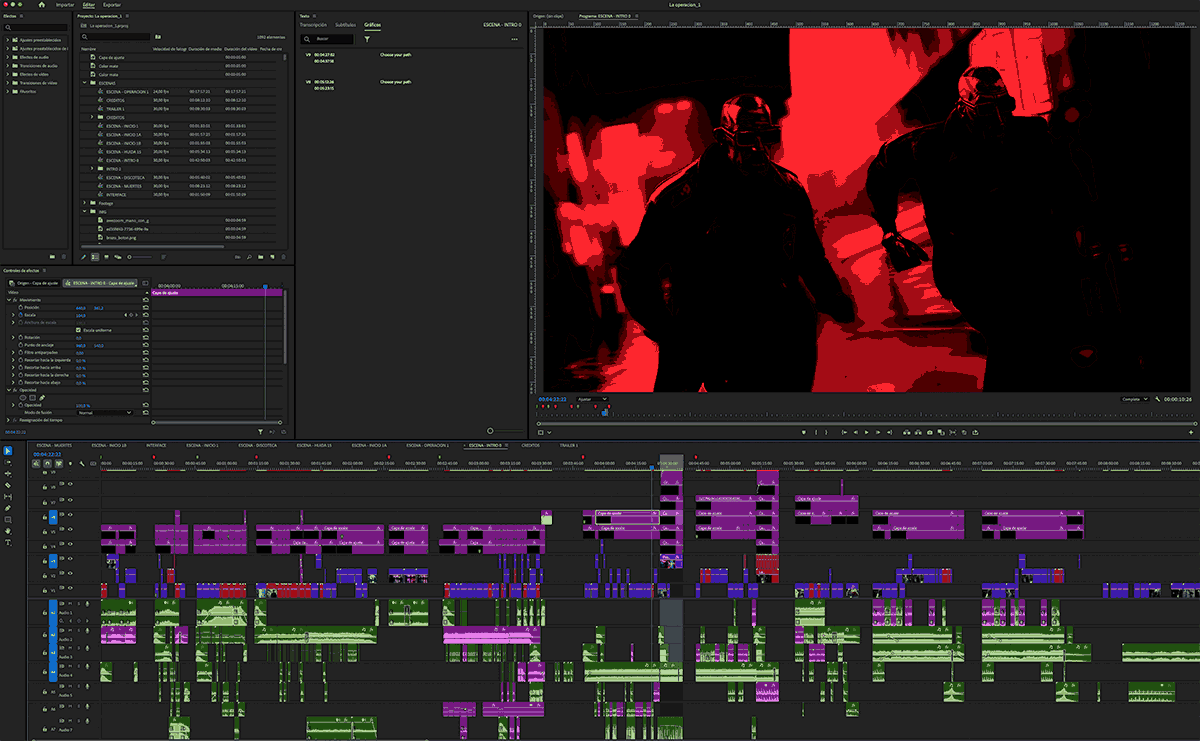 Video Editing for Pursuit Sequences in the Game